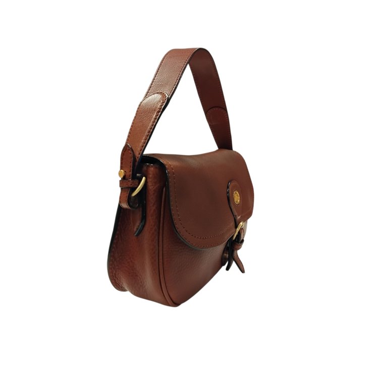 the bridge Schultertasche marrone